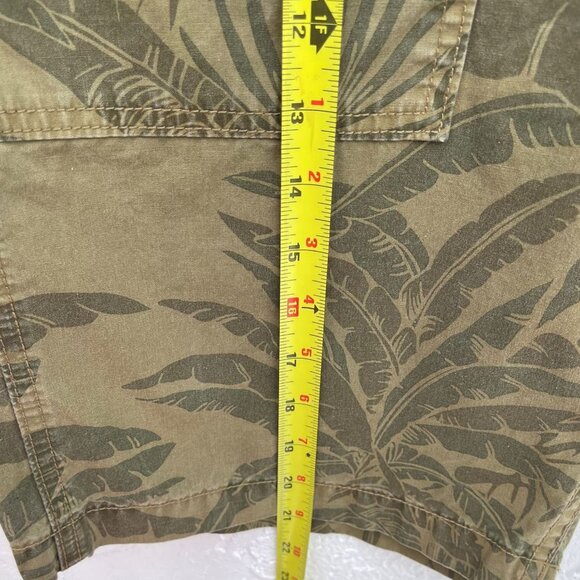 Levis Mens Tie Waist Tropical Print Board Short Khaki Sz 33 - Picture 5 of 10